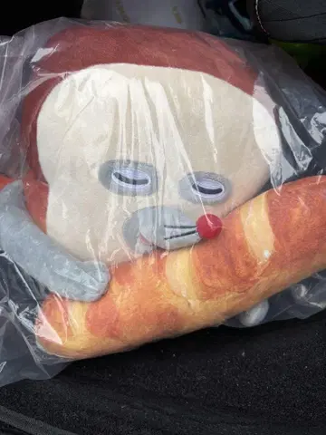 제일복권 빵 도둑 A상 봉제 인형