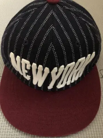 NEWYORK 스트라이프 야구 모자