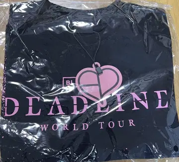 BLACKPINK DEADLINE WORLD TOUR 티셔츠