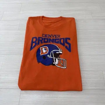 80s BRONCOS 로고 티셔츠