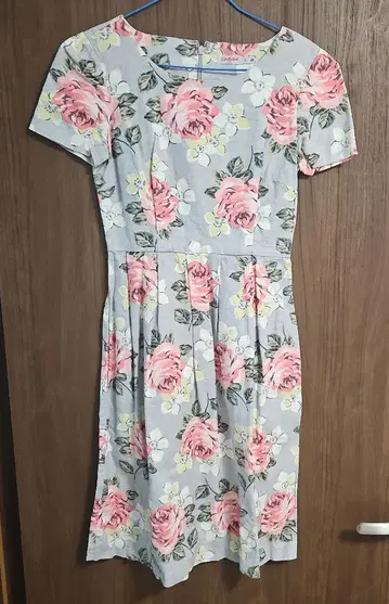 Cath Kidston 플라워 프린트 원피스 무릎 기장 8