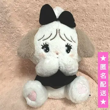 mikko BLACK RIBBON BIG 봉제 인형 [수플레]