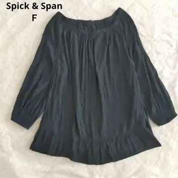 Spick & Span 개더 블라우스 오프숄더 프리 사이즈