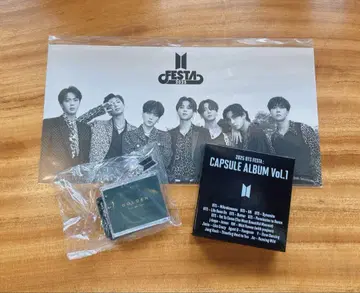 BTS 2025 FESTA 캡슐 앨범 긱 GOLDEN