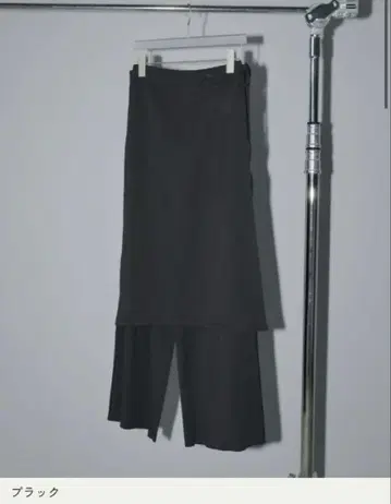 아누케/레이어드 컷 팬츠