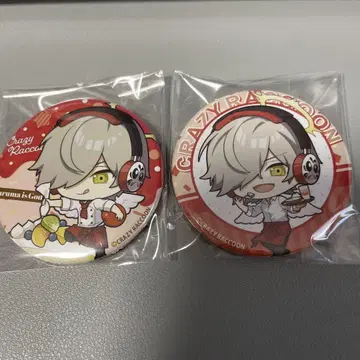 crazyraccoon cr gigo 콜라보 카페 캔뱃지 달마이즈고도