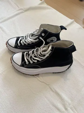 정품 란스타 하이크 블랙 컨버스 27.5cm