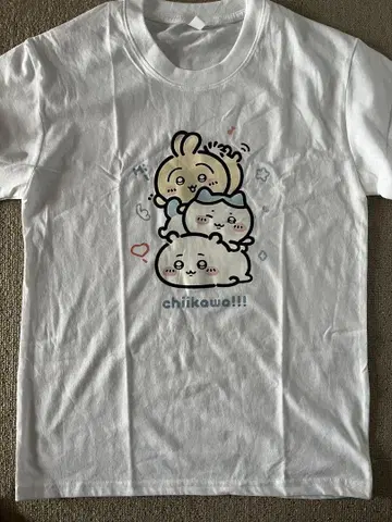 치이카와 (먼작귀) 티셔츠 화이트 M 미사용