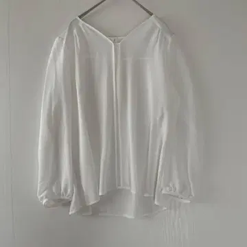 ANAYI 아나이 조젯 블라우스 시어 블라우스 새상품급 일본제