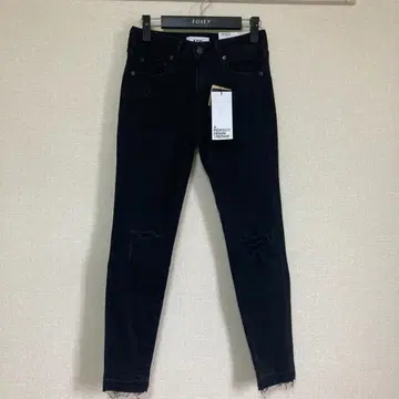 새상품 마우지 AZUL by MOUSSY 블랙 데님 청바지 S