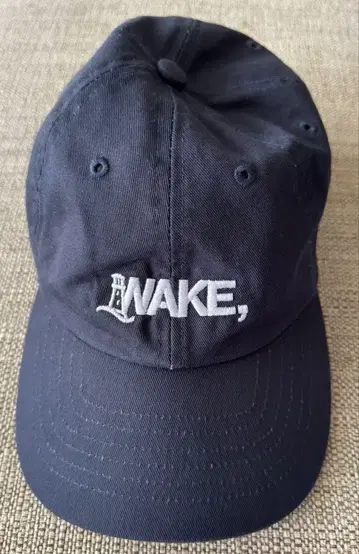 WAKE 사포로 알웨이쓰 캡 네이비