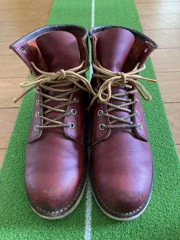 CEDAR CREST 가죽 빨간색 워크 부츠 25.5cmcm