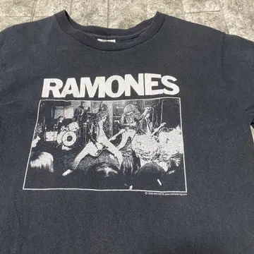 라몬즈 RAMONES 티셔츠 밴딩 티 락 티 00년대 전반