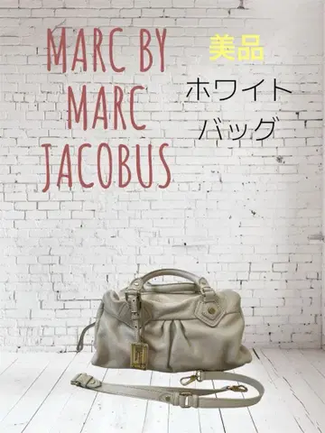 MARC BY MARC JACOBUS 화이트 백