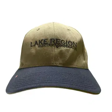 USA 투톤 캡 기업 캡 구제 의류 빈티지 LAKE REGION