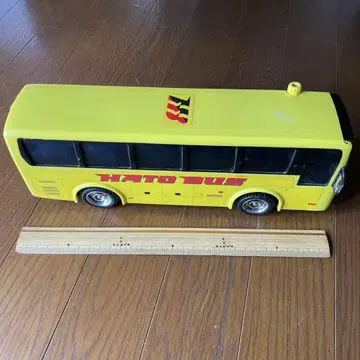 HATO BUS 플라스틱 미니 버스 약 30cm