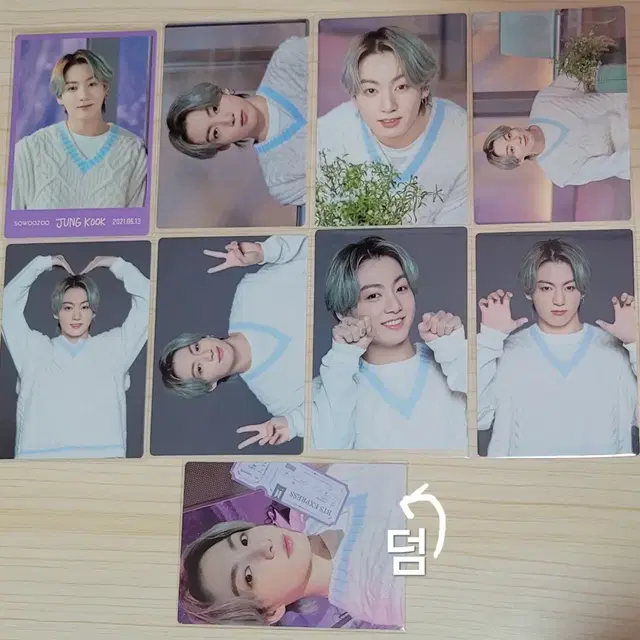 방탄 정국 소우주 미니포카 드볼 bts jungkook sowoozoo