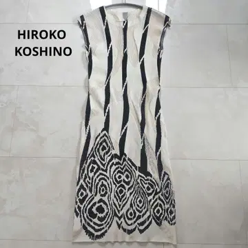 HIROKO KOSHINO 스트레치 메쉬 원피스