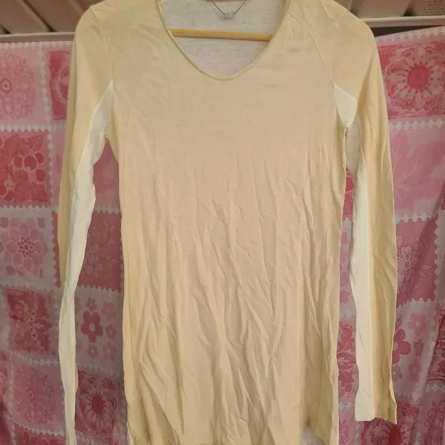 【HONKYO】 Over Long Sleeve Top (Bedtime) TIME | 타임 Honkyo Overlong Sleeve Top Bedtime T-shirt #혼쿄