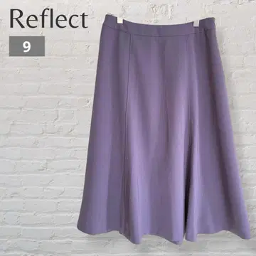 Reflect 리플렉트 플레어 스커트 종아리 기장 퍼플 [9]