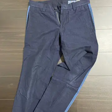 네이비 팬츠 사이드 라인 1 BLUEBLUE