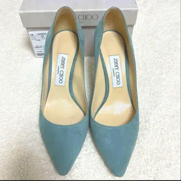JIMMY CHOO 민트 그린 하이힐 펌프스
