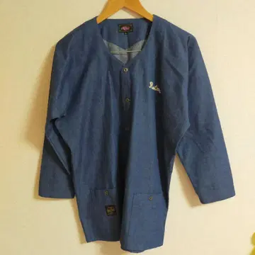 Rotar 로터 노카라 데님 셔츠 코이구치 일본제 Denim L