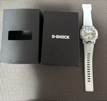 G-SHOCK 디지털 손목시계 화이트 박스 포함