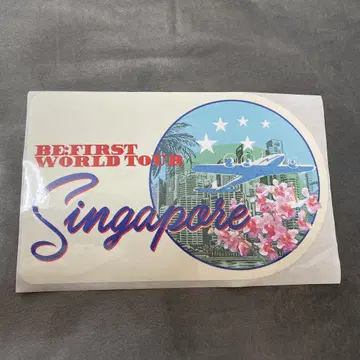 BE:FIRST WORLD TOUR 싱가포르 스티커, 새상품