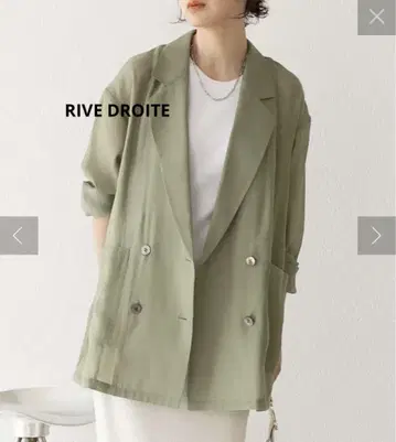 RIVE DROITE [워셔블] 시어 오간자 자켓