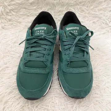 saucony JAZZ LOWPRO 스니커즈 그린 25.5cm