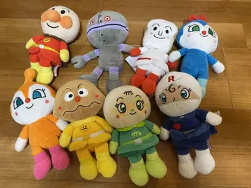 호빵맨 봉제 인형 8종 세트