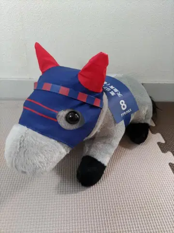 슈퍼 서러브레드 타마모 크로스 경주마 봉제 인형