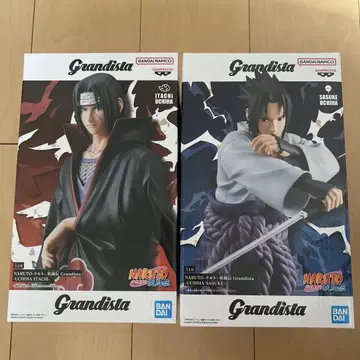 NARUTO Grandista 이타치 사스케 피규어 세트 미개봉 새상품