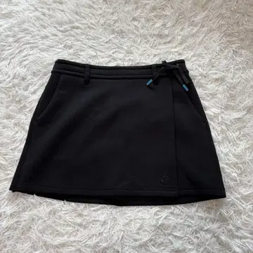 IZREEL 골프 스커트 스트레치 블랙 숏 사다리꼴