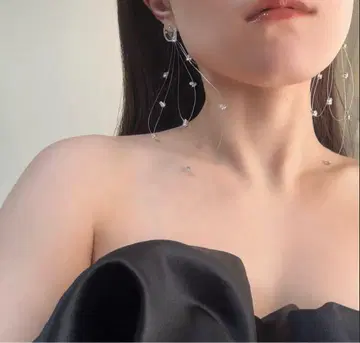 liqui 안개꽃 플래닛 귀걸이 수지 귀걸이