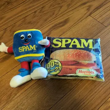 SPAM 마스코트 봉제 인형 에코백