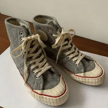 Keds 그레이 하이컷 스니커즈 24.5cm