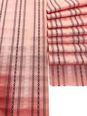 하카타 오리 헌상 패턴 6인치 핑크