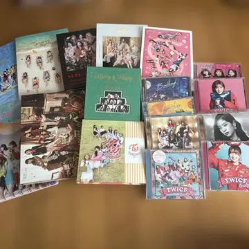 TWICE CD 묶음 판매 카드 스티커
