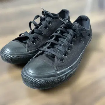 CONVERSE ALL STAR 블랙 스니커즈 US9