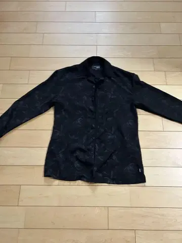 glamb Nobuaki Kaneko 블랙 무늬 셔츠 사이즈 0(XL)