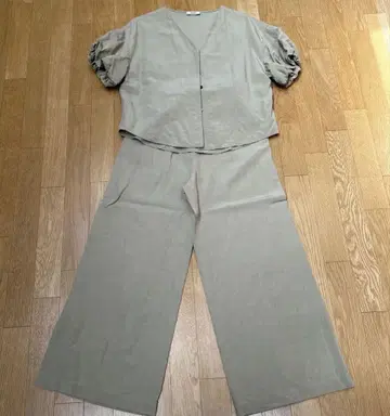 LESAGE 린넨 베이지 셋업