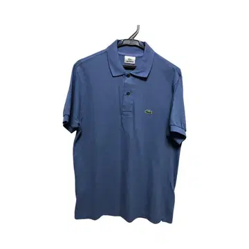 Lacoste 블루 폴로 셔츠 반팔 100% 코튼