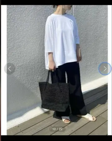 비어즐리 beardsley 린넨 합성섬유 나고미 팬츠 사이즈 2