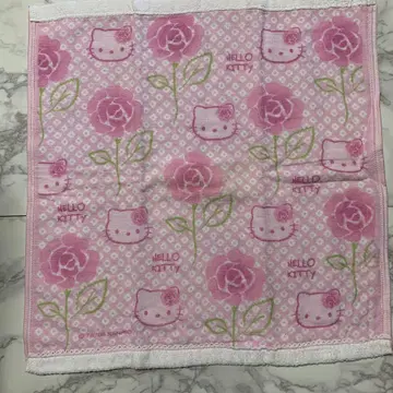 Sanrio Hello kitty 2008년 카오하나 키티 핸드 타월