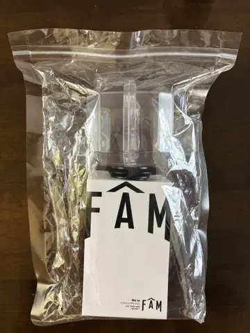 FAM 응원봉 투명 봉투 포함