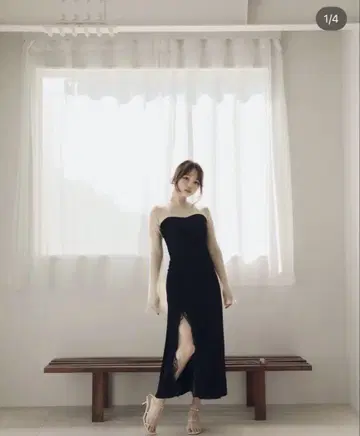 andmary 앤드 마리 사라 실크 드레스