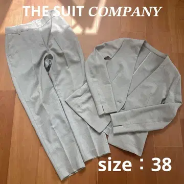 THE SUIT COMPANY 라이트 그레이 정장 세트 셋업 사이즈 38