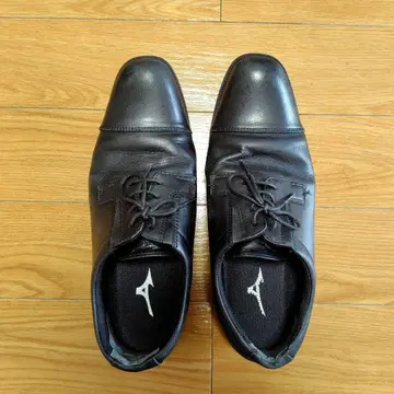 Mizuno 가죽 신발 블랙 25.0cm